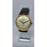 Gents Rotary 17 Jewels Gold Plated Watch W/O