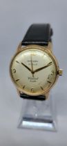 Gents Rotary 17 Jewels Gold Plated Watch W/O