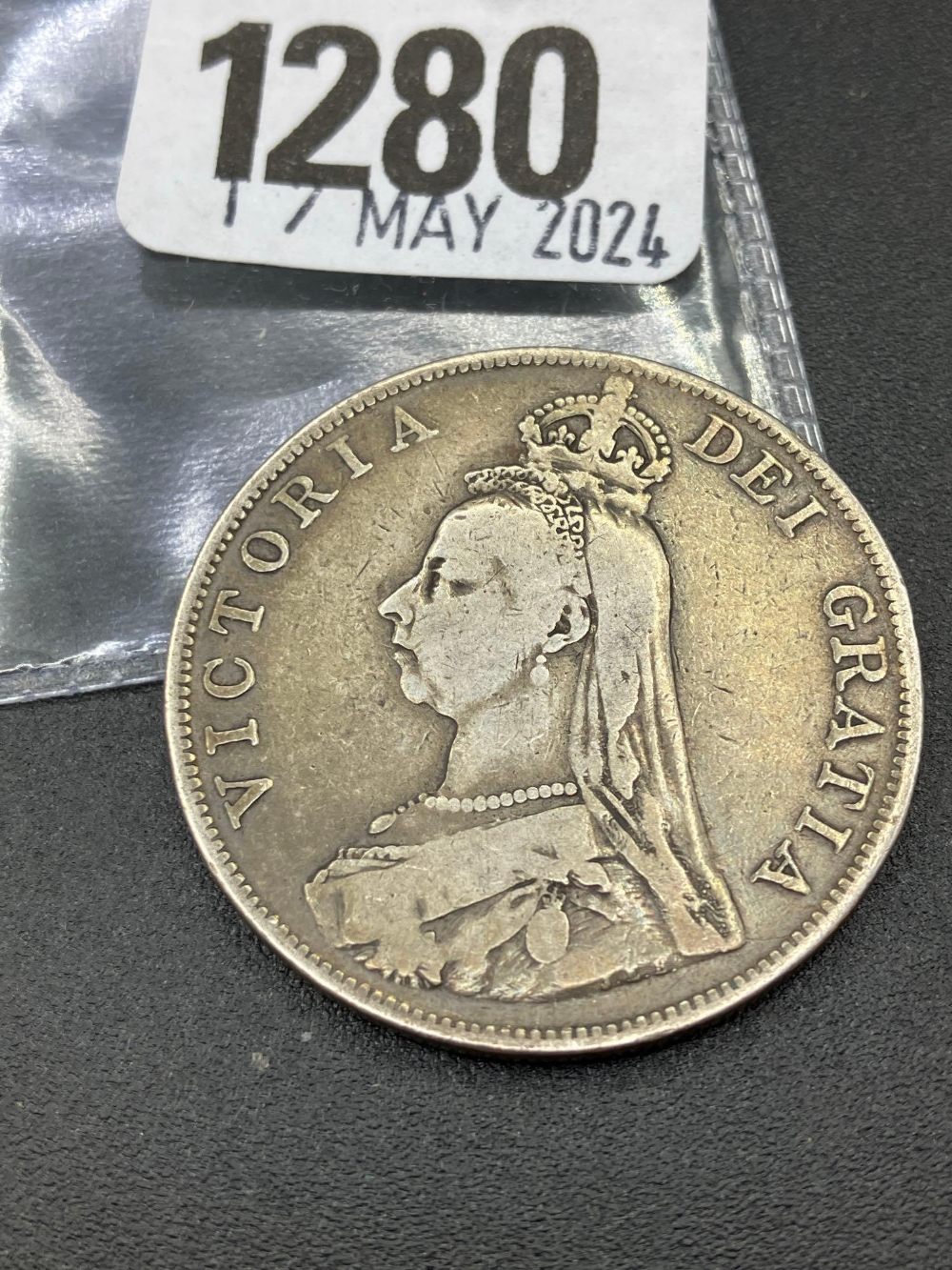 Queen Victoria double florin 1889