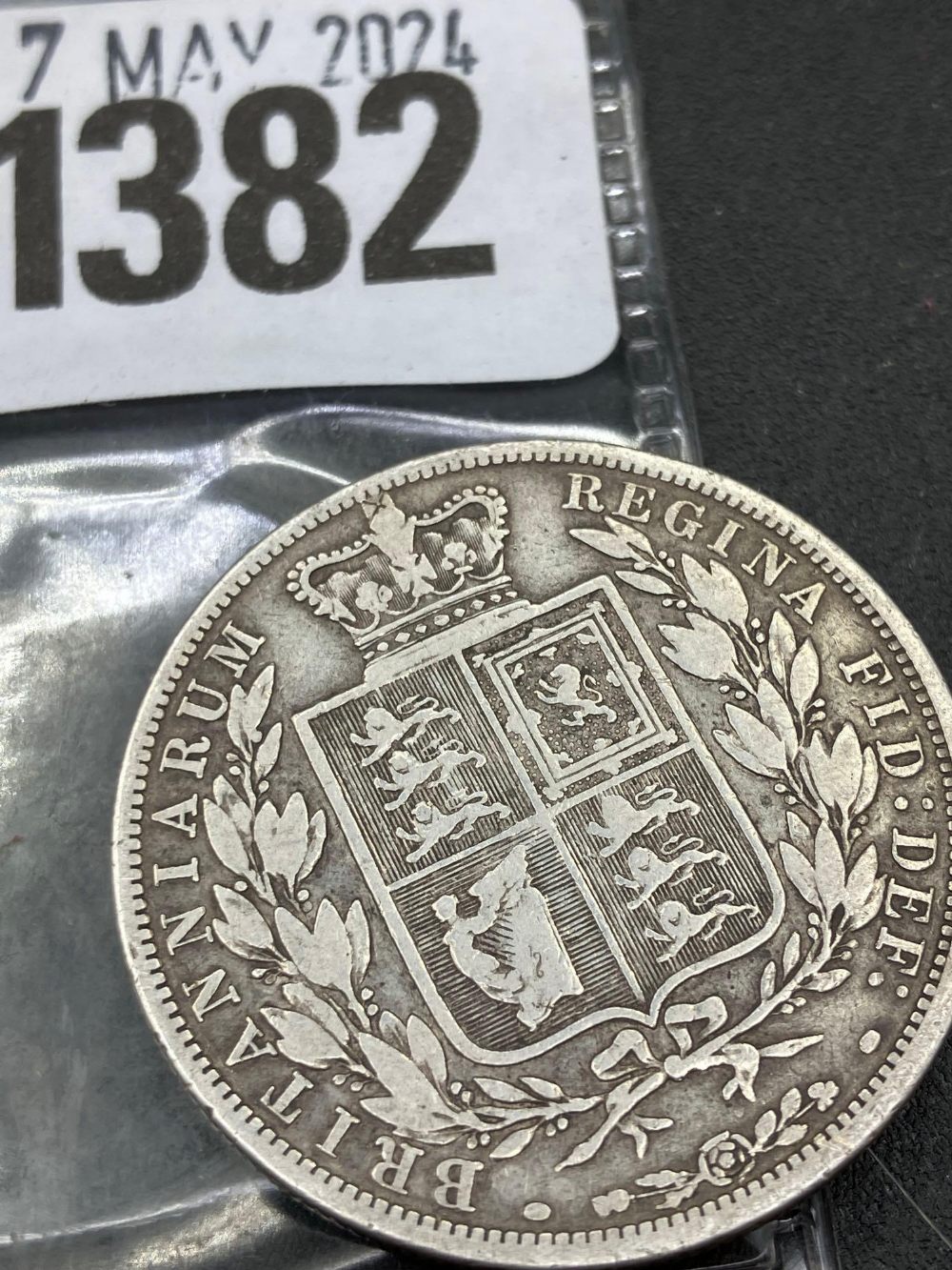 Another Victorian halfcrown 1883 - Bild 2 aus 2