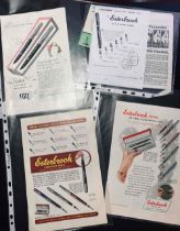 More old Parker and Easterbrook pen adverts