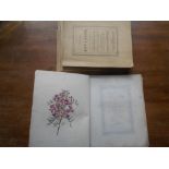 MAUND, B. The Botanist Nos. 13-19, 22-25 plus Supplement, 1838-39, orig. printed wrps. hand cold.