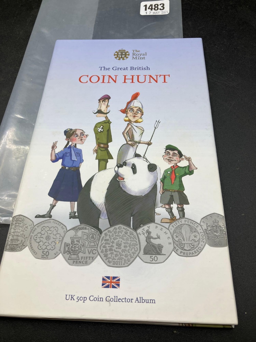 Great British coin hunt folder of proof and BU 50p - Bild 2 aus 2