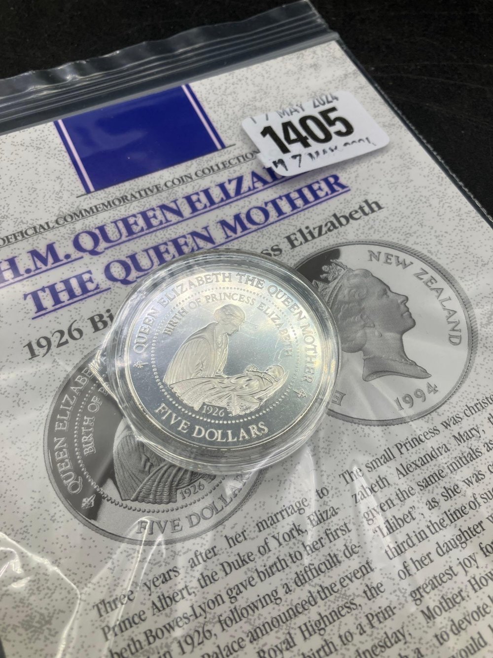 New Zealand 1oz silver coin