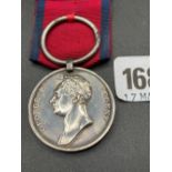 WATERLOO MEDAL SGT J CRAMPTON 11TH DRAGOONS