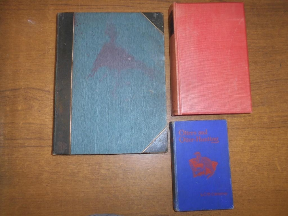 LOMAX, J. Otter Hunting Diary 1829 to 1871 2nd. ed. 1910, Blackburn, 4to orig. hf. moroc. 10 photo