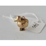 A Dodo charm 9ct 1.1 gms