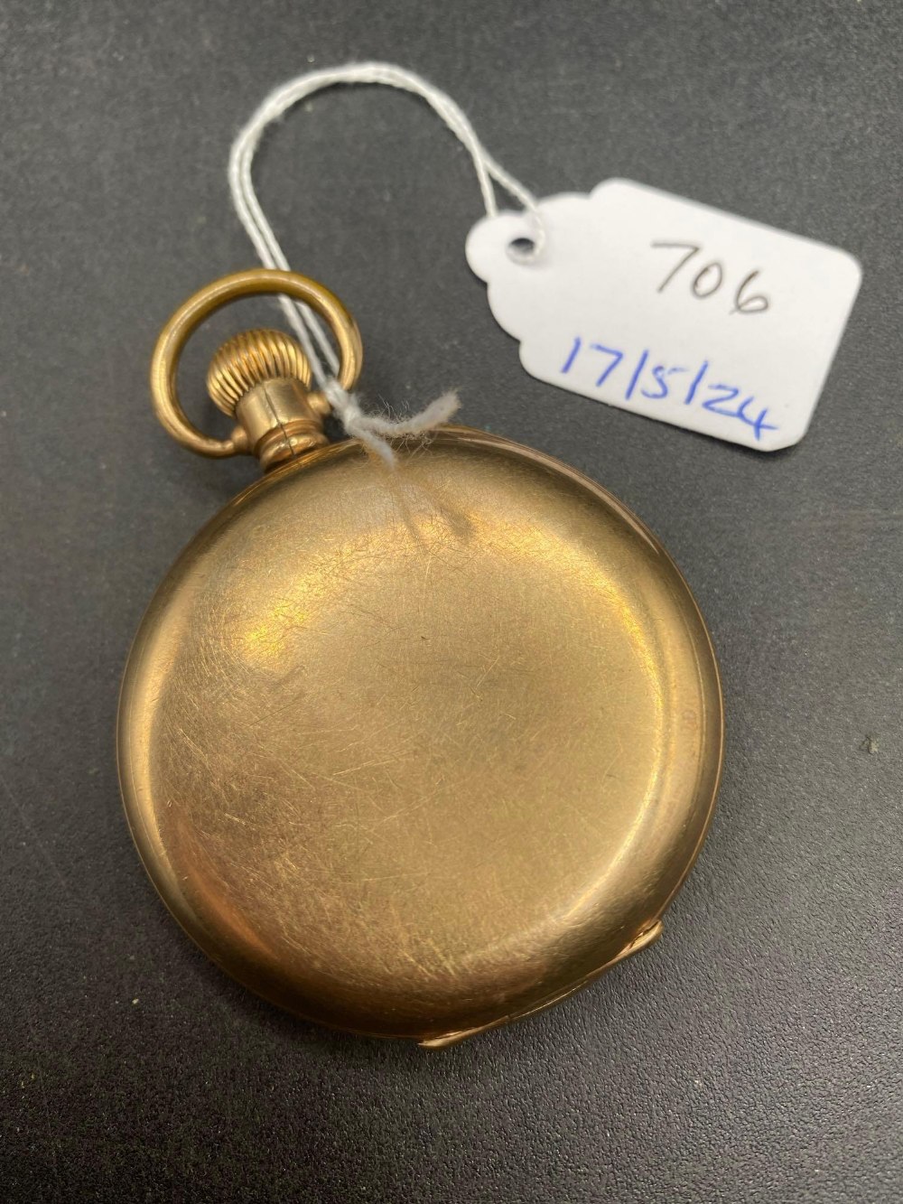 A WALTHAM rolled gold full hunter pocket watch - Image 2 of 2