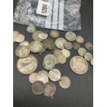 Scrap silver and other coinage, 110g