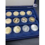 Westminster case of 17 proof coins