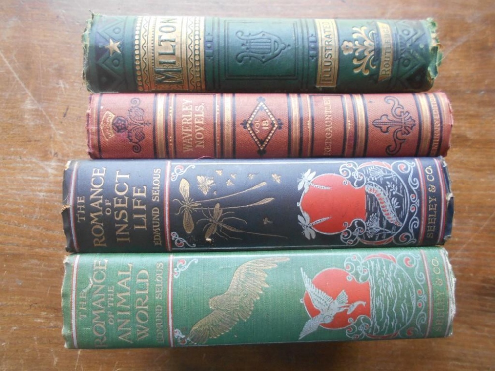 DECORATIVE CLOTH BINDINGS 4 titles