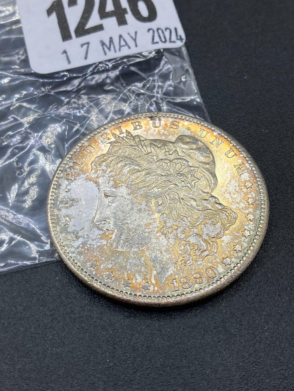 MM S Dollar 1880, New Mint State