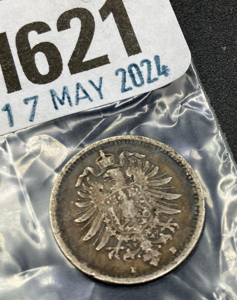 German 50 franc 1876 - Image 2 of 2