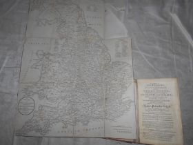 CARY, J. New Itinerary... Great Roads... 11th. ed. 1828, London, large fldng. map & 7 other fldng.