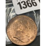 Penny 1902 UNC