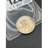 Victoria Young Headd sixpence 1887 UNC