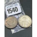 Silver coins Belgium (2) + 1 other