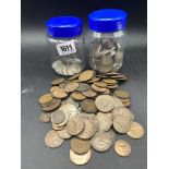 Box of mixed coins