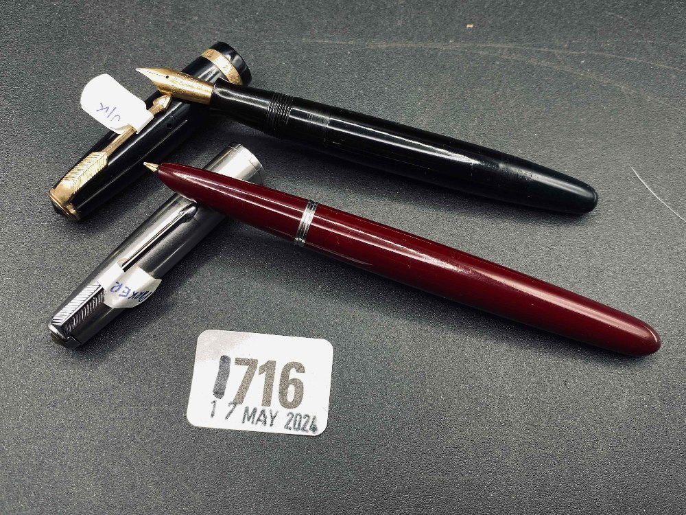 Parker 51 and a Parker Duofold