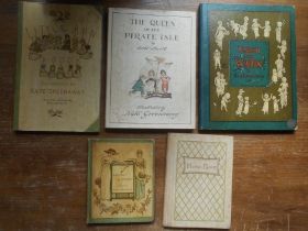 GREENAWAY, K. Under the Window 1st.ed. 1878, plus Language of Flowers 1884, plus Mother Goose