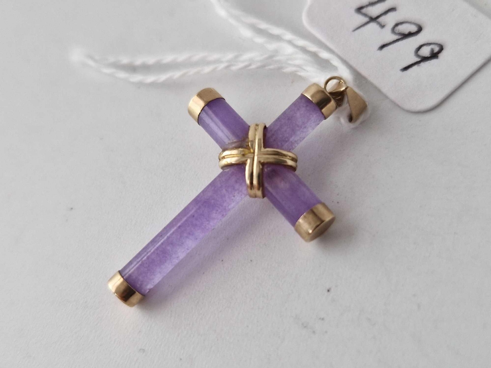 A 9ct cross 1.1 gms - Image 3 of 3