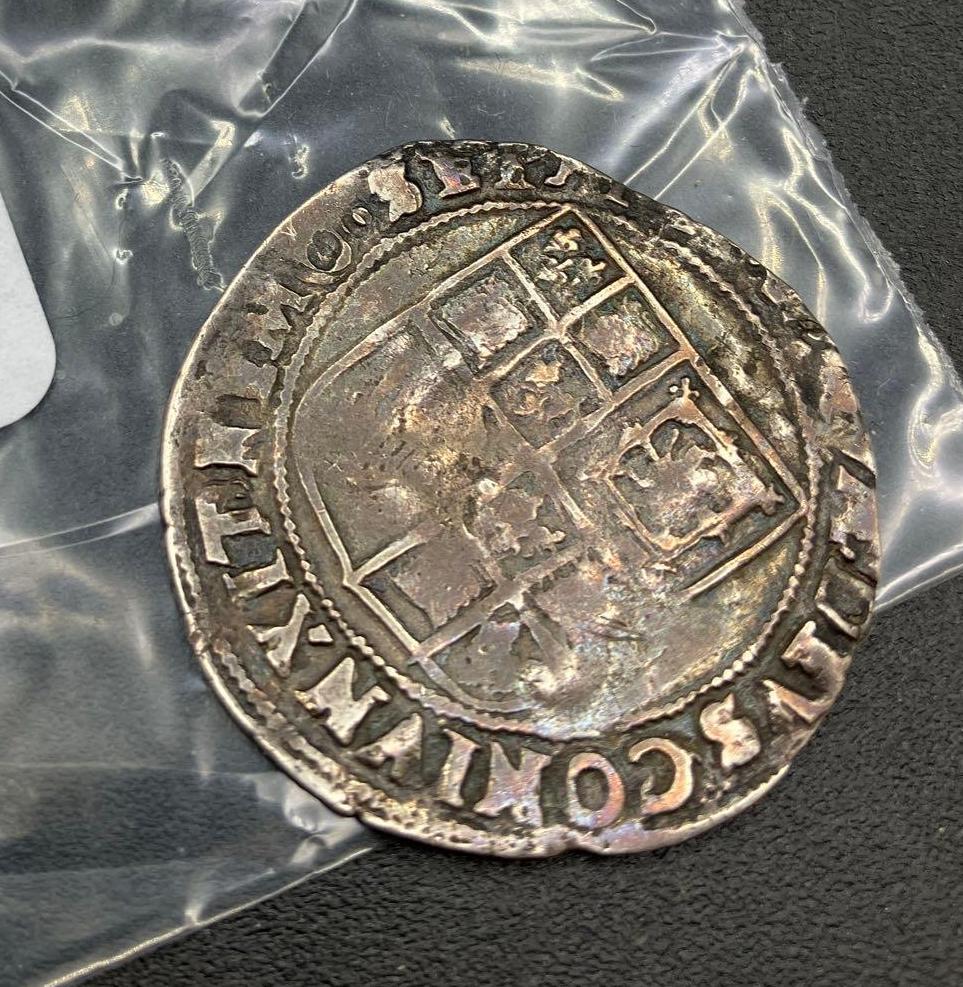 Silver James I shilling 1603-1625 - Image 2 of 2