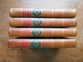 MOUFFLE D'ANGERVILLE; JUSTAMOND, J. O. The Private Life of Lewis XV 4 vols. 1st.ed. 1781, London,
