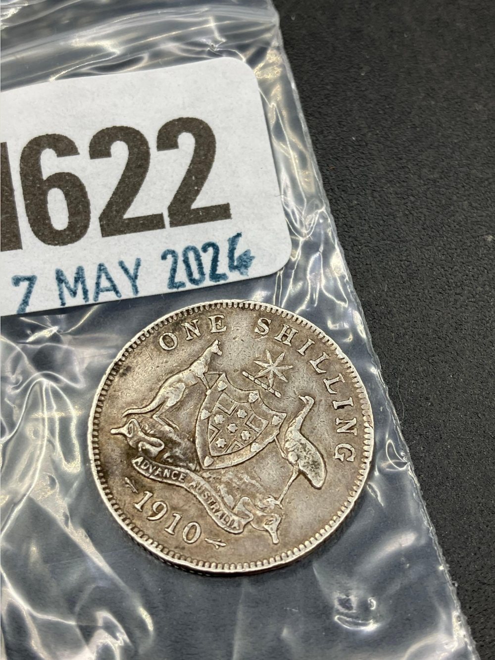 Australian shilling 1910 - Image 2 of 2