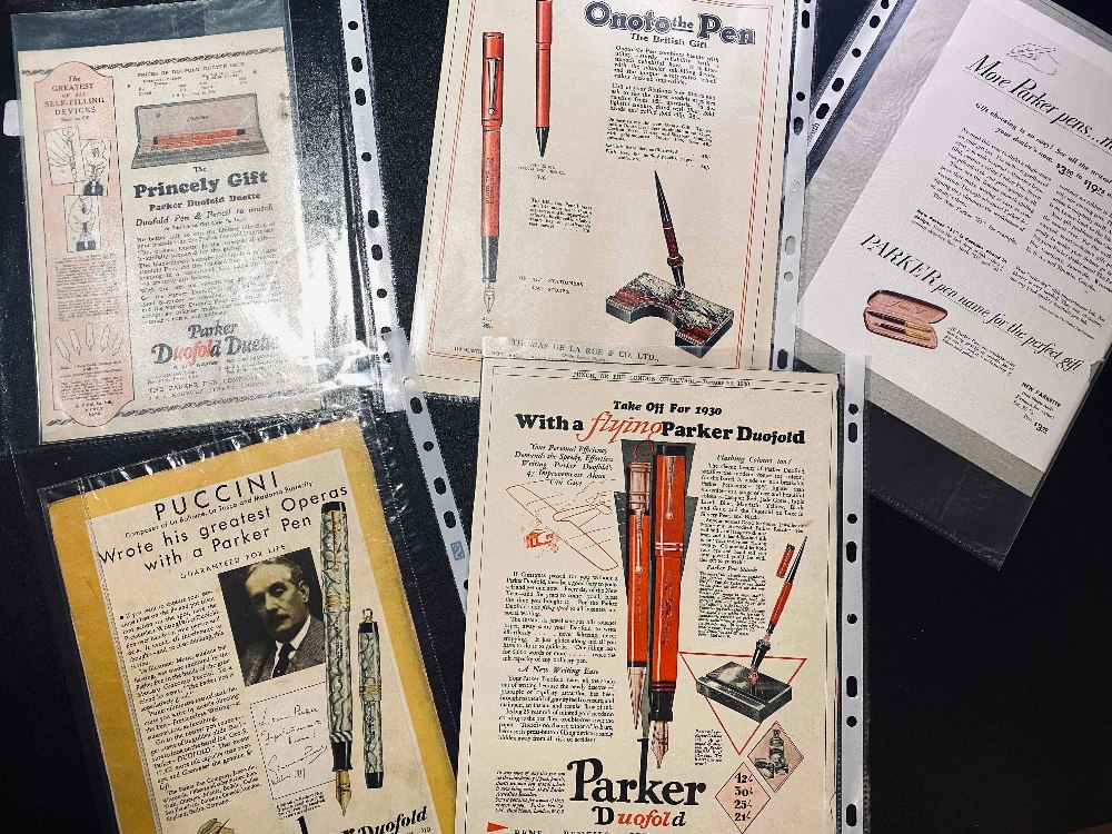 More old Parker and other adverts - Bild 2 aus 2