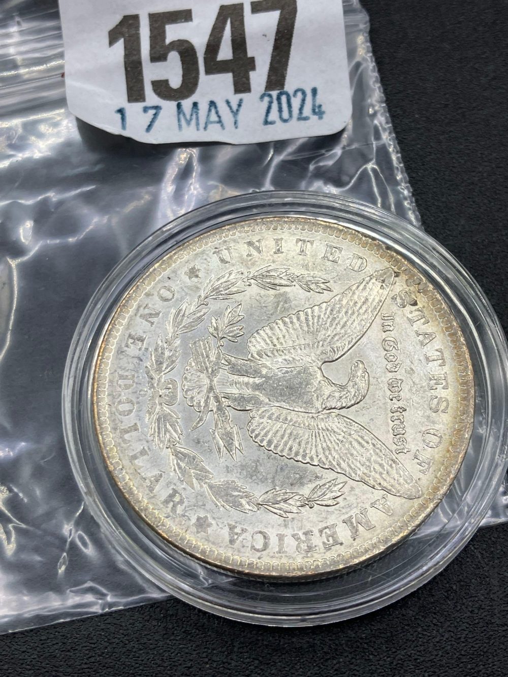 USA dollar 1884 mm o - Bild 2 aus 2