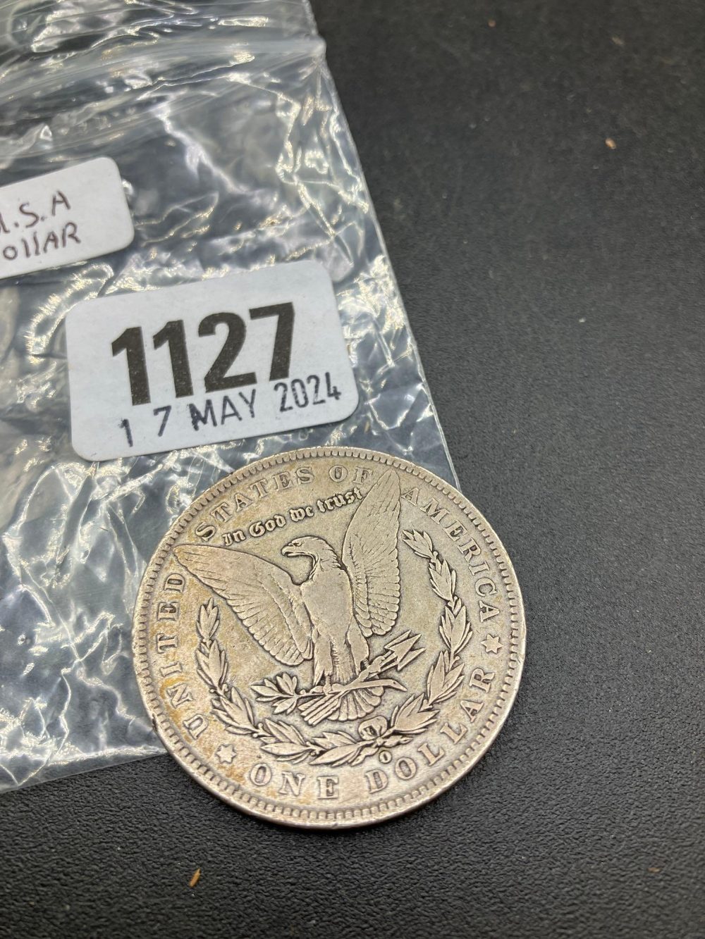 U S A Silver Dollar 1888 - Bild 2 aus 2