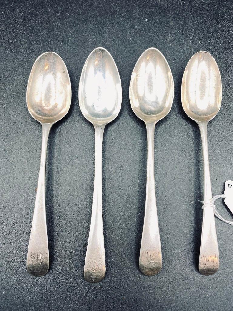 4 Hester Bateman spoons