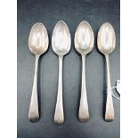 4 Hester Bateman spoons
