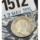 Silver 3d 1762, New Mint State
