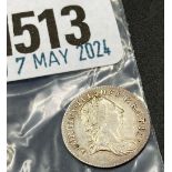Silver 3d 1762, New Mint State