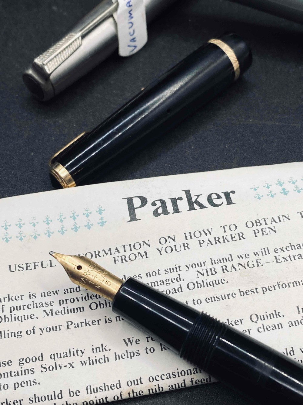 Parker Vacumatic pen in box and another - Bild 2 aus 2