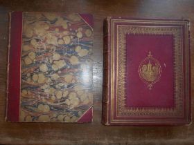 BEATTIE, W. Scotland Illustrated... Vol.II, 1838, London, 4to cont. hf. moroc. plus The Land of