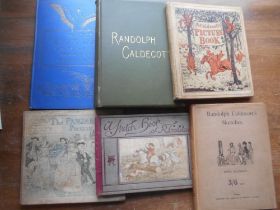 CALDECOTT, R. Some of Aesop's Fables 1887, London, 4to orig. gt. dec. cl. plus 3 others, plus
