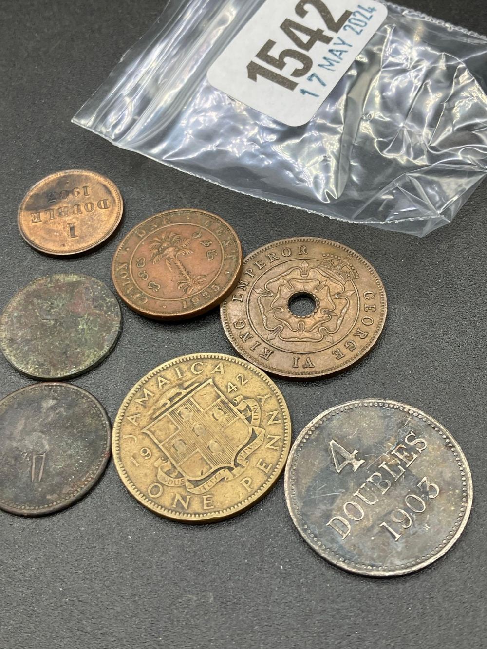 Colonial coins