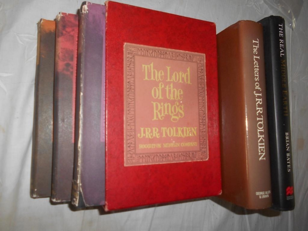 TOLKIEN, J.R.R. Lord of the Rings 3 vols. 2nd.ed. Revised, 1965, 14th. 13th. & 13th. printings,