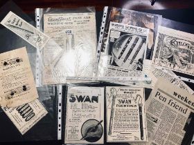 Conway Stewart and other old pen adverts