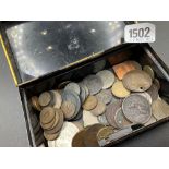 Tin of interesting coins