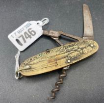 Antique multi blade penknife