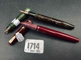 Parker 17 Lady and a Parker Duofold