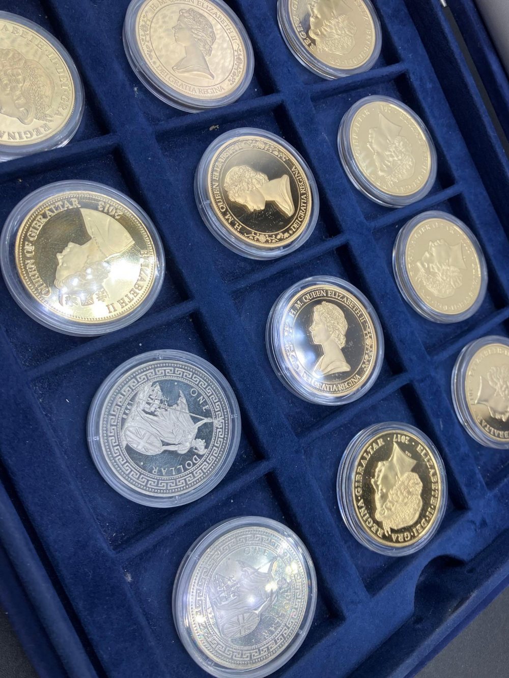 Westminster case of 17 proof coins - Image 2 of 2