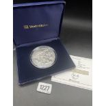 Five ounce silver history commemorative 2003