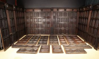 A Large Collection of Oak Room Panelling 16th/17th Century & Later,