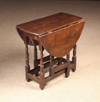 A Small Late 17th/Early 18th Century Oak Gateleg Table.