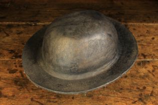 An Early 19th Century Leather Hat.