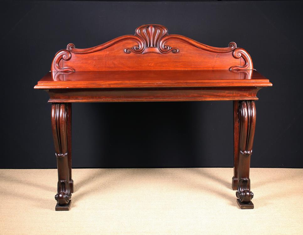 A William IV Style Mahogany Sideboard/Buffet.